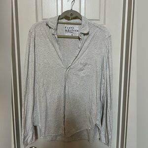 Frank & Eileen “tee lab” gray button down